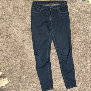 Dark blue skinny jeans